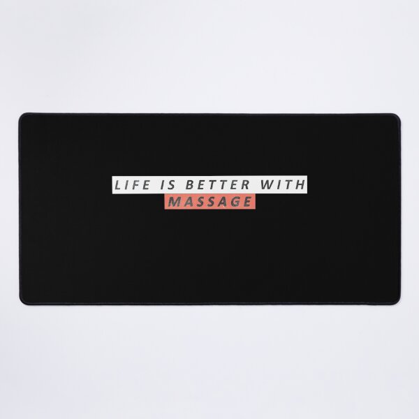 Item preview, Life Is Better with Massage designed and sold by LiveItNow.
