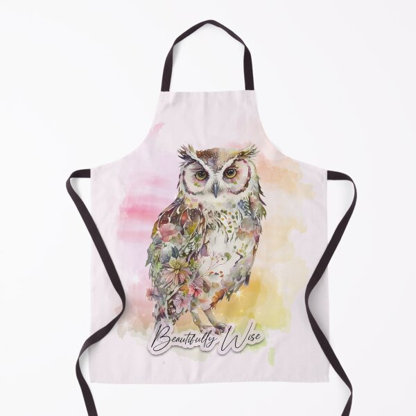 Item preview, Beautifully Wise Owl (Flowers) designed and sold by dev11588.