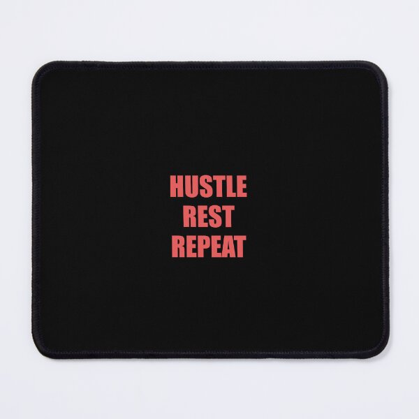 Item preview, Hustle Rest Repeat - Hard work positive affirmations - Hustle quotes designed and sold by Inspirationmotivation.