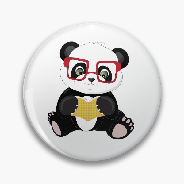 Item preview, Panda bear reading a book designed and sold by atedesigns.