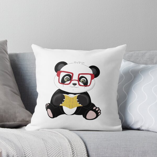 Item preview, Panda bear reading a book designed and sold by atedesigns.