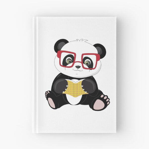 Item preview, Panda bear reading a book designed and sold by atedesigns.