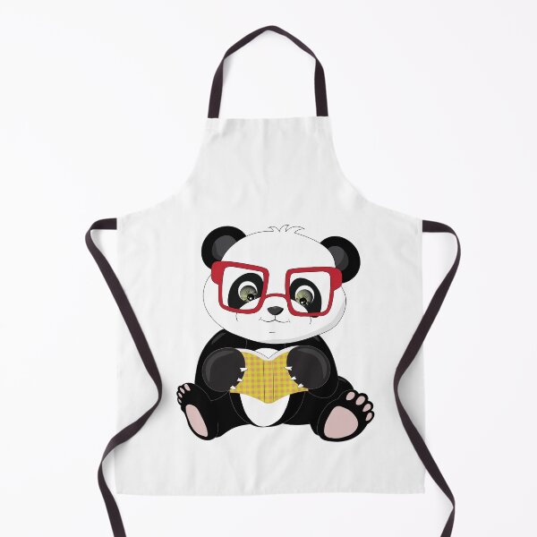 Item preview, Panda bear reading a book designed and sold by atedesigns.