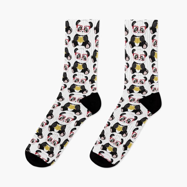 Item preview, Panda bear reading a book designed and sold by atedesigns.