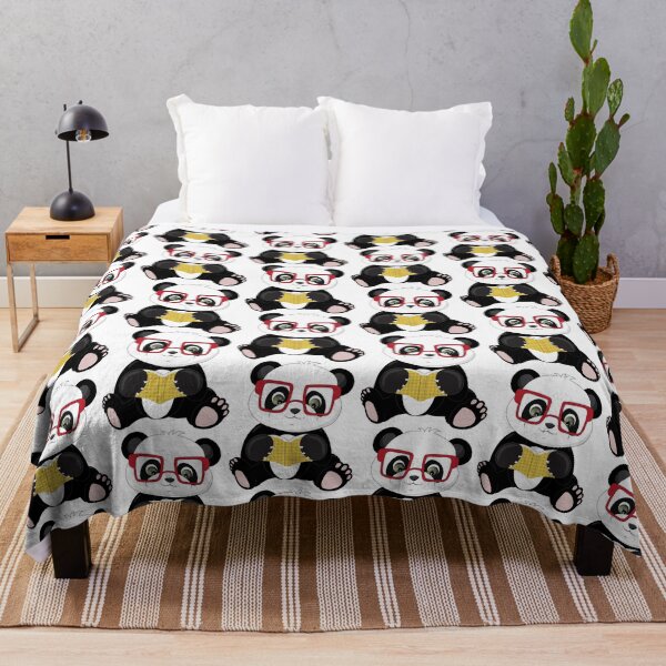 Item preview, Panda bear reading a book designed and sold by atedesigns.