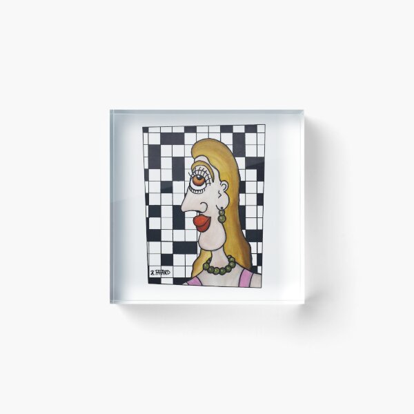 Item preview, Françoise loves crosswords ... designed and sold by AtelierFafard.