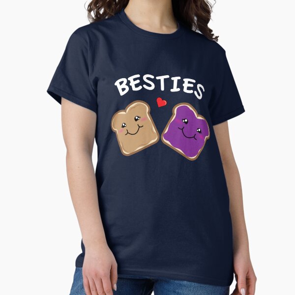 Item preview, Peanut Butter and Jelly Best Friends Cartoon Food designed and sold by Lindsay McCart.