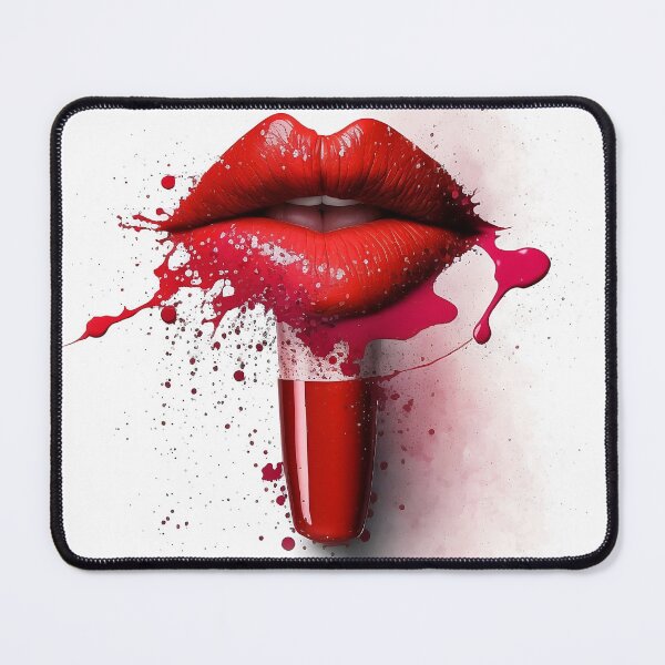 Item preview, Red Lipstick Lips designed and sold by Coolea.