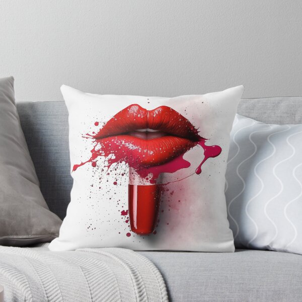 Item preview, Red Lipstick Lips designed and sold by Coolea.