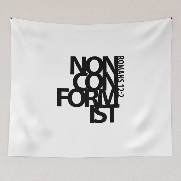 Item preview, Non Conformist Romans 12:2 designed and sold by ChristianLife.