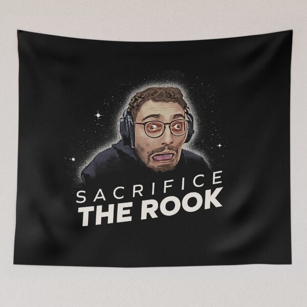 Item preview, Sacrifice THE ROOK, Gothamchess Meme designed and sold by itisjakob.