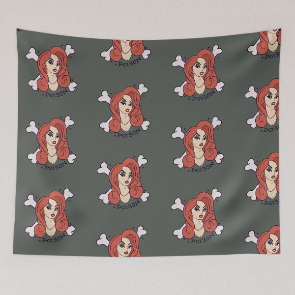Artikelvorschau, Gift Red Head Pin Up entworfen und verkauft von RooBooCo.