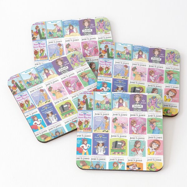 Item preview, Junie b. Jones books collage designed and sold by Beanziesdadshop.