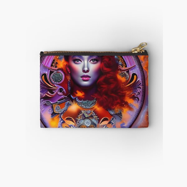 Item preview, Colorful Woman Portrait with a Dash of Paint designed and sold by artmanikin.