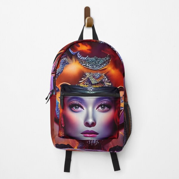 Item preview, Colorful Woman Portrait with a Dash of Paint designed and sold by artmanikin.
