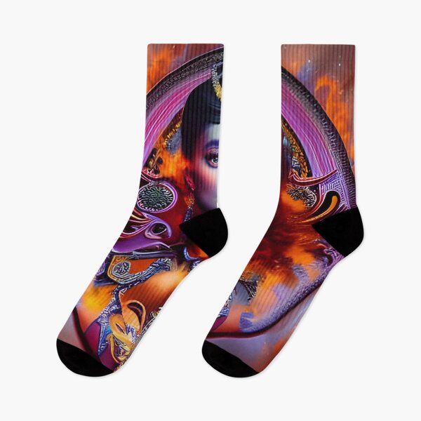 Item preview, Colorful Woman Portrait with a Dash of Paint designed and sold by artmanikin.