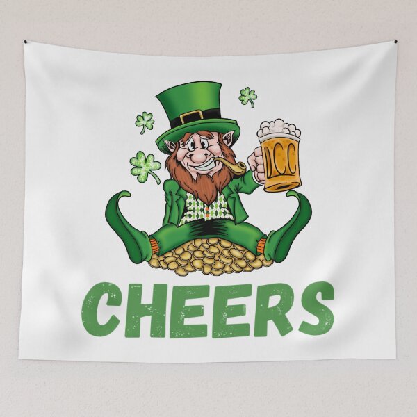 Item preview, St. Patrick’s Day drunk leprechaun  designed and sold by MLD112.