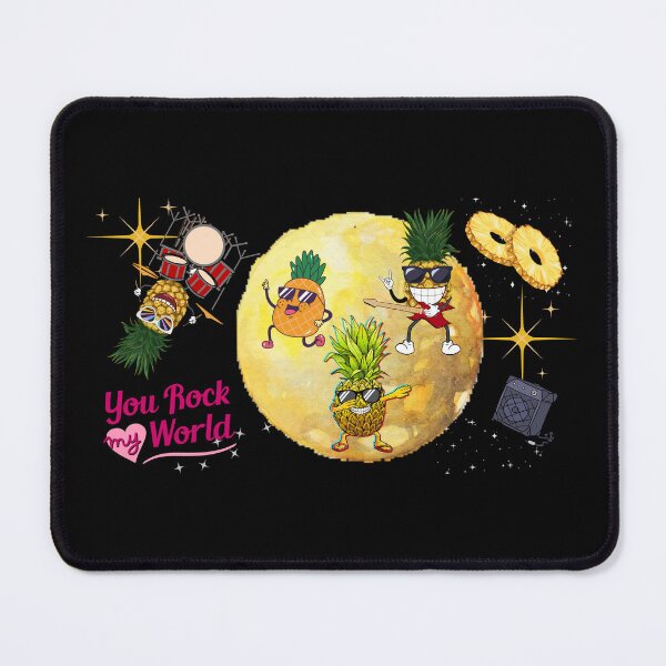 Item preview, You Rock My World Pineapple Band designed and sold by theprof2021.