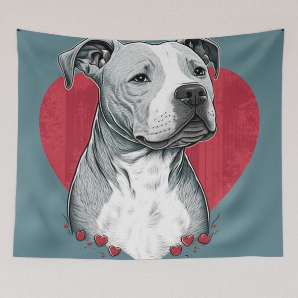 Item preview, Pittie Love  designed and sold by Pittie Dog Club.