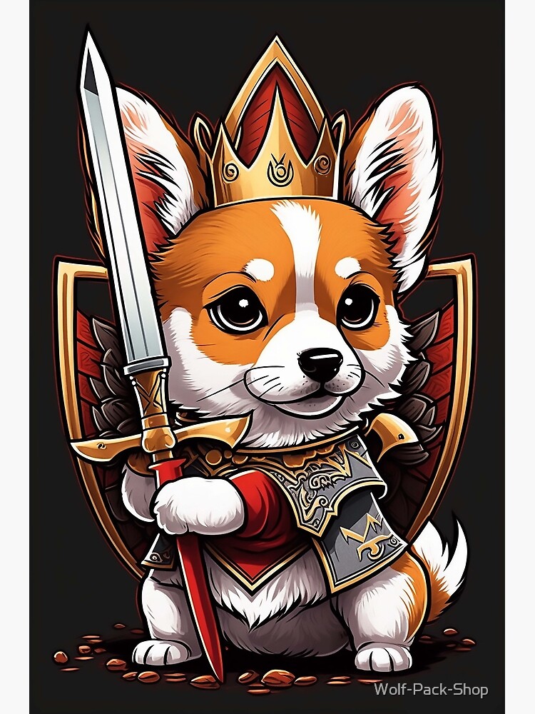 King Corgi Jigsaw Puzzle