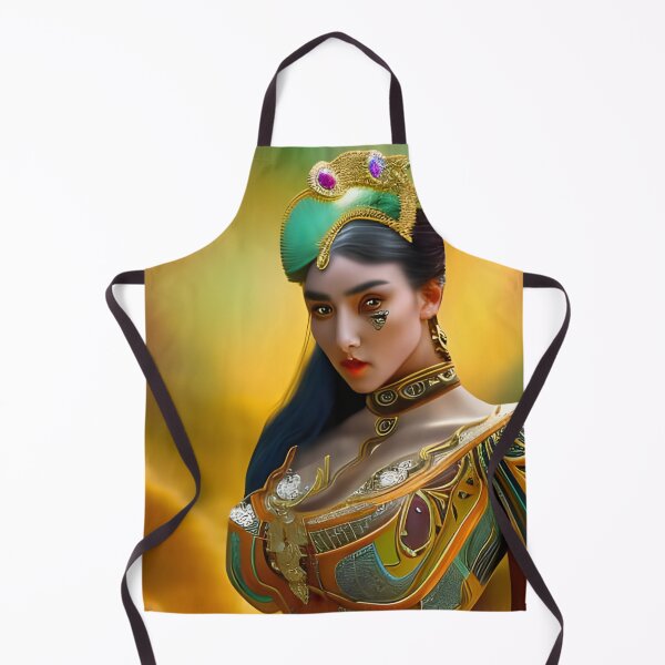 Item preview, A Woman's Portrait with a Vibrant Palette designed and sold by artmanikin.