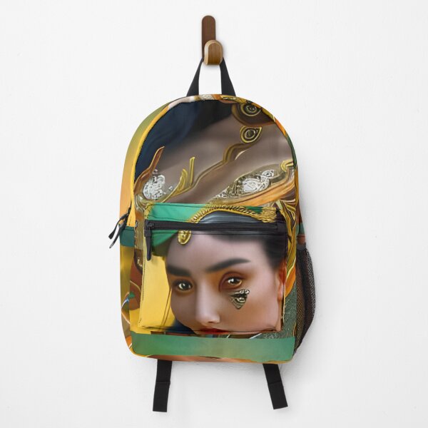 Item preview, A Woman's Portrait with a Vibrant Palette designed and sold by artmanikin.