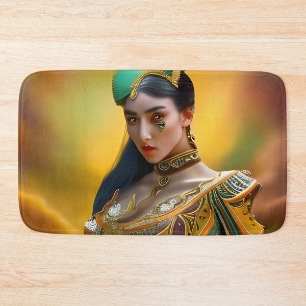 Item preview, A Woman's Portrait with a Vibrant Palette designed and sold by artmanikin.