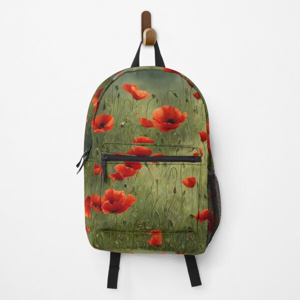 Item preview, Red August Poppies designed and sold by FamiliarPufferfish.