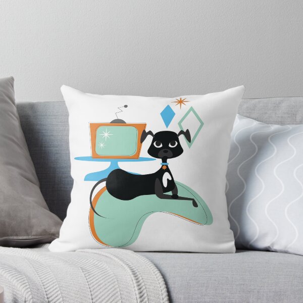 Item preview, Copy of Mid-Century Modern Dog (Black) designed and sold by odessav.
