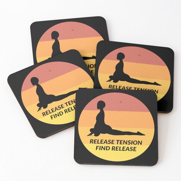 Item preview, Pigeon Pose Yoga - Find Release & Let Go of Tension Design designed and sold by SimpliText.