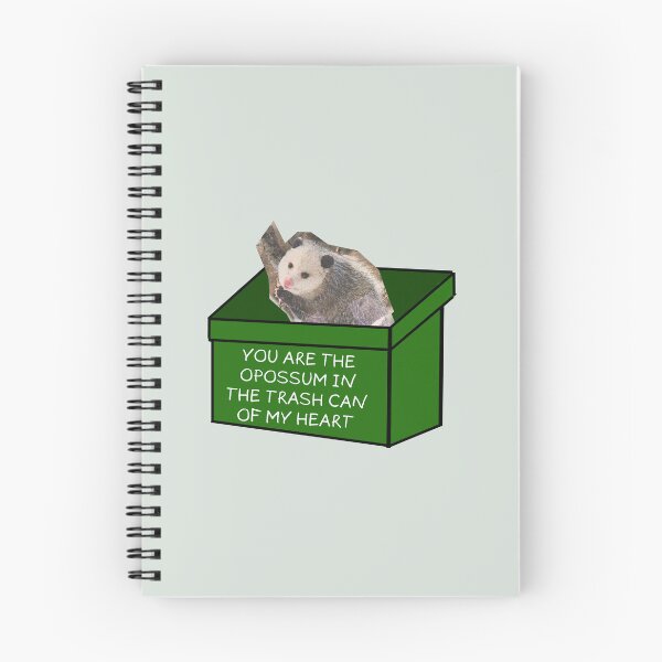 Item preview, You are the opossum in the trash can of my heart designed and sold by tziggles.