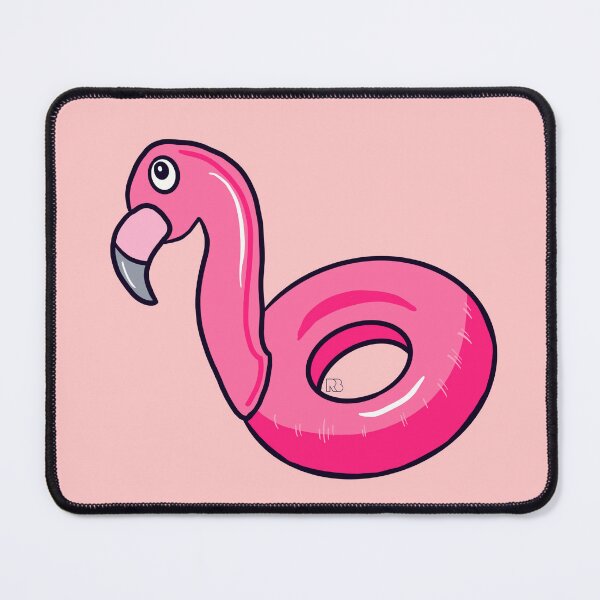 Item preview, Pink Flamingo Floatie designed and sold by RooBooCo.