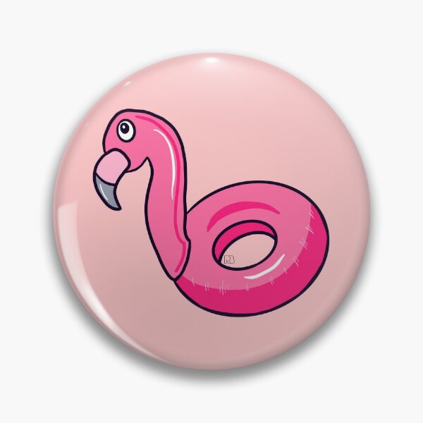 Item preview, Pink Flamingo Floatie designed and sold by RooBooCo.
