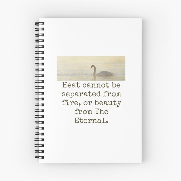 Item preview, Heat Cannot Be Separated - Beauty Quote  designed and sold by CrankyOldDude.