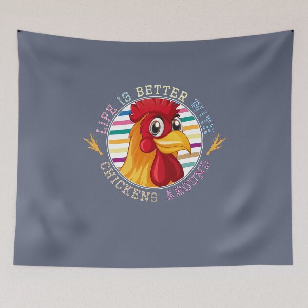 Item preview, Life Is Better With Chickens Around - Chicken Lover Gifts designed and sold by deepsenses.