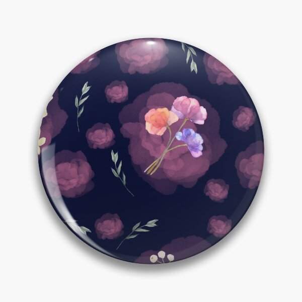 Item preview, Bubble and Flowers Pattern purple designed and sold by Stikle.
