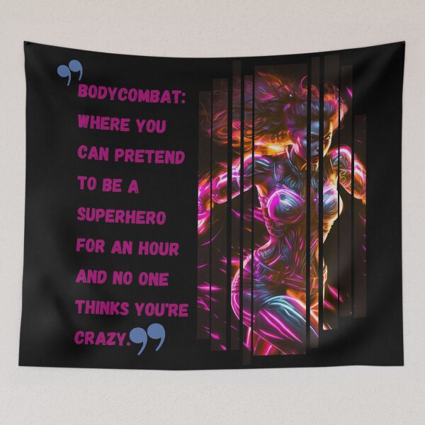 Item preview, Body combat:  Where you can pretend to be a superhero for an hour and no one thinks you're crazy designed and sold by Cute-Jory-Store.