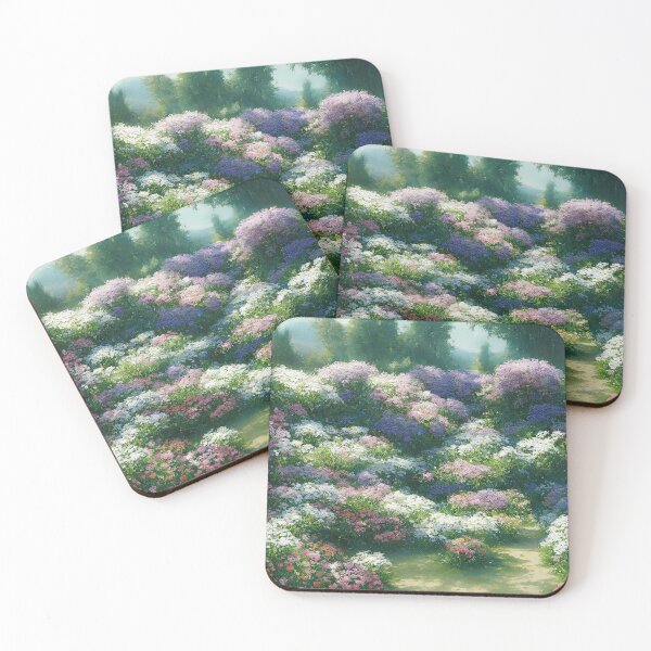 Item preview, Garden of Asters for September designed and sold by FamiliarPufferfish.
