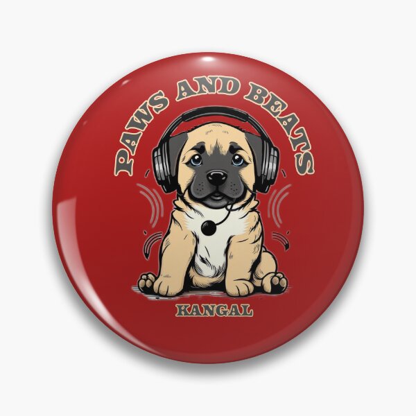 Item preview, Paws and beats Kangal dog puppy designed and sold by Deborah Regan.