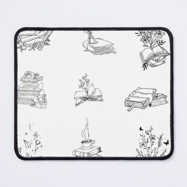 Item preview, Paquete de pegatinas, hermosos libros. designed and sold by lubookshop.