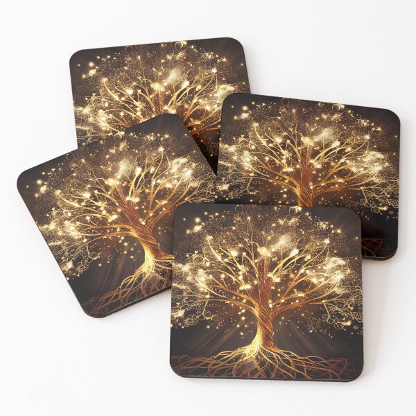 Item preview, The Shimmering Tree of Life designed and sold by Goddess888.