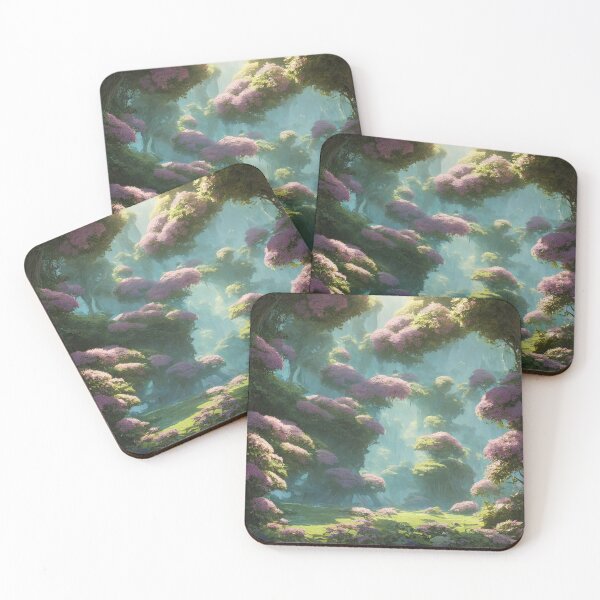 Item preview, Forest of Asters for September designed and sold by FamiliarPufferfish.