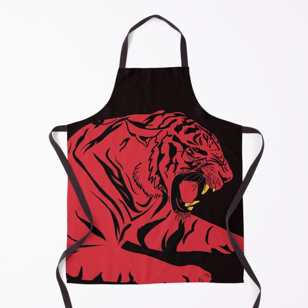 Item preview, tiger illustration designed and sold by estela-thehouse.