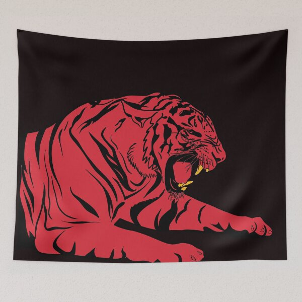 Item preview, Tiger illustration designed and sold by estela-thehouse.