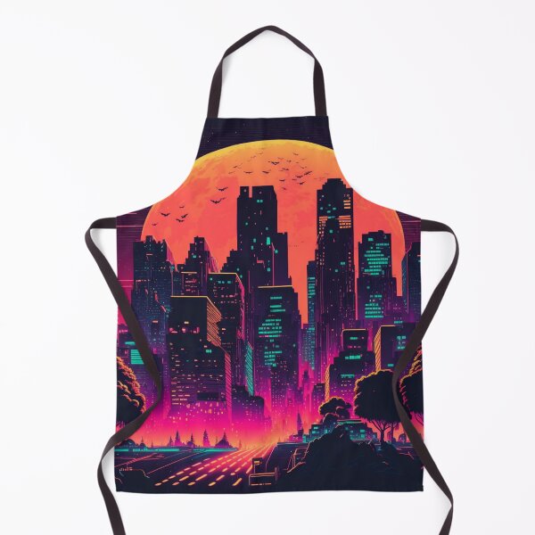 Item preview, Synthwave Neon City By Night designed and sold by Nightarcade.