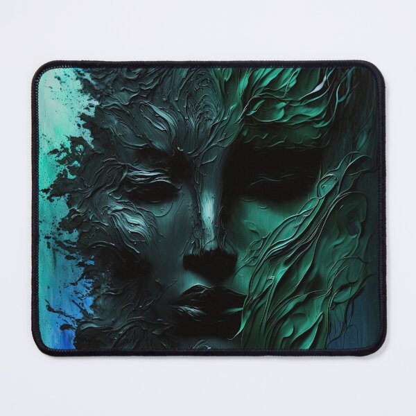 Item preview, Liquid Face - Abstract Surreal Artwork designed and sold by Michael Bollin.
