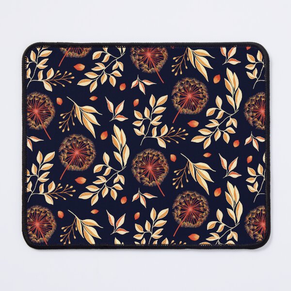Item preview, Shimmering Dandelion - Navy Blue designed and sold by JaselviiStudio.
