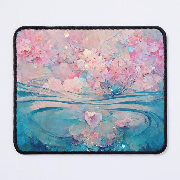 Item preview, Reflections in a Pink Puddle - Abstract Surreal Image designed and sold by Michael Bollin.