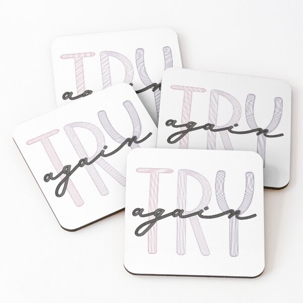 Item preview, Try Again - Embroidery Effect designed and sold by CarasAtelier.