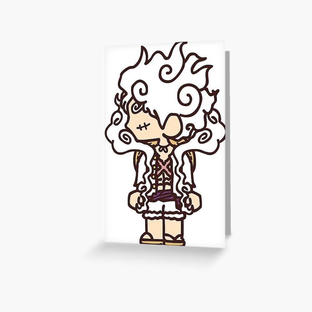 Chibi Wano Luffy | Greeting Card